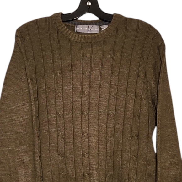 OSCAR DE LA RENTA  LUXURY MEN'S SWEATER  SIZE M - Picture 11 of 17